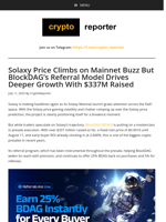 Solaxy Eyes Price Bump While BlockDAG Delivers on Presale & Referrals