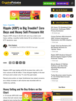 Ripple (XRP) in Big Trouble? Zero Buys and Heavy Sell Pressure Hit