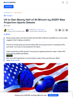 Will the US Really Hold 40% of Bitcoin’s Total Supply by 2025?
