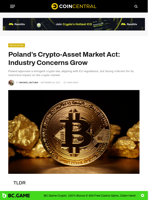 Poland’s Crypto-Asset Market Act: Industry Concerns Grow - CoinCentral