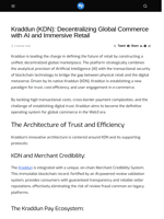 Kraddun (KDN): Decentralizing Global Commerce with AI and Immersive Retail - Visionary Financial