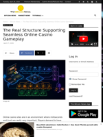The Real Structure Supporting Seamless Online Casino Gameplay