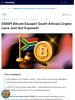 $566M Bitcoin Escape? South Africa’s Crypto Laws Just Got Exposed!