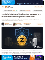 zcashd shuts down, Zcash enters Ironwood era: Is quantum-resistant privacy the future? - AMBCrypto