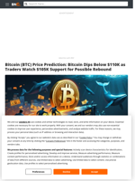 Bitcoin (BTC) Price Prediction: Bitcoin Dips Below $110K as Traders Watch $105K Support for Possible Rebound - Brave New Coin