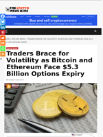 Traders Brace for Volatility as Bitcoin and Ethereum Face $5.3 Billion Options Expiry - The Crypto News Wire