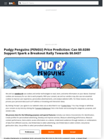 Pudgy Penguins (PENGU) Price Prediction: Can $0.0280 Support Spark a Breakout Rally Towards $0.043? - Brave New Coin