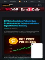 DOT Price Prediction: Polkadot Eyes $1.32 Breakout as Technical Indicators Signal Potential Recovery - Blockchain.News