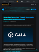 Mirandus Faces New Threat: Desperate Measures Event Introduced - Blockchain.News
