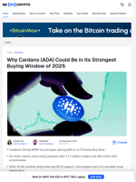 Is Cardano (ADA) Undervalued or Headed for a Deeper Decline?