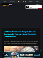 LTC Price Prediction: Targets $82-87 Recovery by February Amid Technical Consolidation - Blockchain.News