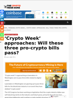 ‘Crypto Week’ approaches: Will these three pro-crypto bills pass? - The Crypto News Wire