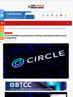 Circle and BIND Group Partner to Bring Institutional USDC Access to Argentina - The Crypto News Wire