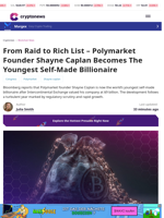 Shayne Coplan Becomes Youngest Self-Made Billionaire: Report