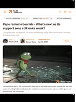Pepe remains bearish - What's next as its support zone still looks weak? - AMBCrypto