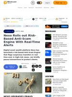 Nexo Rolls out Risk-Based Anti-Scam Engine With Real-Time Alerts – Crypto News Bitcoin News