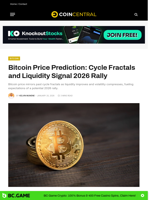 Bitcoin Price Prediction: Cycle Fractals and Liquidity Signal 2026 Rally