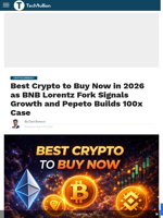 Best Crypto to Buy Now in 2026 as BNB Lorentz Fork Signals Growth and Pepeto Builds 100x Case - TechBullion