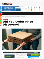 Did You Order Price Discovery? - The Crypto News Wire