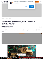 Bitcoin to $300,000, But There's a Catch: PlanB
