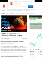 2025’s Best Crypto Presales: BlockDAG, Cold Wallet, Dragoin - NullTX