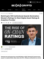 BeInCrypto 100 Institutional Awards Nomination: Moody’s Ratings