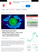 PEPE PRICE ANALYSIS & PREDICTION (June 6) – Pepe Jumps 7% Following a Daily Recovery, Takes a Small Break in Selling - NullTX