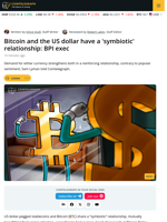Bitcoin and USD Benefit Each Other — Bitcoin Policy Institute Exec