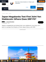 Japan Megabanks Test First Joint Yen Stablecoin: Where Does XRP Fit? - U.Today