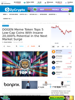 DOGEN Meme Token Tops 5 Low-Cap Coins With Insane 20,000% Potential in the Next Market Surge