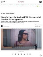 Google Unveils Android XR Glasses with Gemini AI Integration - Decrypt