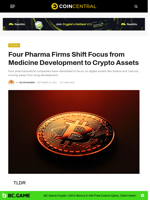 Four Pharma Firms Shift Focus from Medicine to Crypto