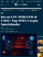 Bet on UFC With ETH & USDC: Top MMA Crypto Sportsbooks - Crypto Daily