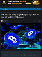 Will Bitcoin Rally as Fed Ends QT?