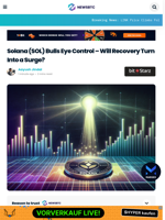 Solana (SOL) Bulls Eye Control – Will Recovery Turn Into a Surge?