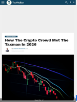 How The Crypto Crowd Met The Taxman In 2026 - TechBullion