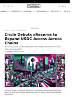 Circle Debuts xReserve to Expand USDC Access Across Chains - 