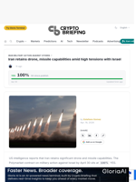 Iran retains drone, missile capabilities amid high tensions with Israel