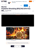 Burned by Mistake? Coinbase Exec Explains Shocking $112,745 ETH Fee