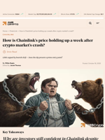 How is Chainlink's price holding up a week after crypto market's crash? - AMBCrypto