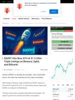 $AVNT Hits New ATH at $1.5 After Triple Listings on Binance, Upbit, and Bithumb - NullTX