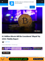 8.3 Million Bitcoin Will Be Considered 'Illiquid' By 2032: Fidelity Report | Bitcoinist.com