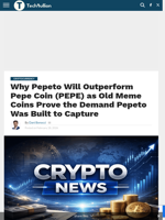 Why Pepeto Will Outperform Pepe Coin (PEPE) as Old Meme Coins Prove the Demand Pepeto Was Built to Capture - TechBullion