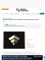 KelpDAO bridge hack drains $292M in largest DeFi exploit of 2026