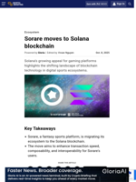 Sorare moves to Solana blockchain