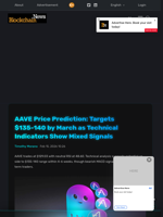 AAVE Price Prediction: Targets $135-140 by March as Technical Indicators Show Mixed Signals - Blockchain.News