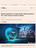 Inside South Korea’s crypto shock: Upbit announces 99% cold-storage security overhaul - AMBCrypto
