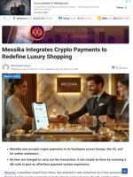 Messika Integrates Crypto Payments to Redefine Luxury Shopping