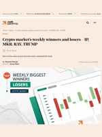 Crypto market's weekly winners and losers – IP, MKR, RAY, TRUMP - AMBCrypto