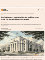 Fed holds rates steady as Bitcoin and Ethereum trade flat ahead of Powell remarks - AMBCrypto